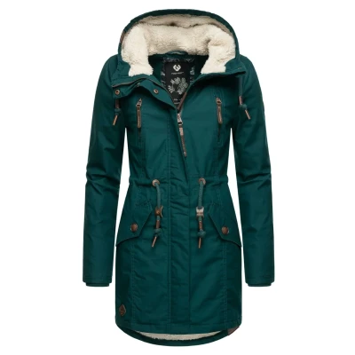 Afbeelding van Ragwear Elsie Winterjas, Dames, Maat: Small, Dark green