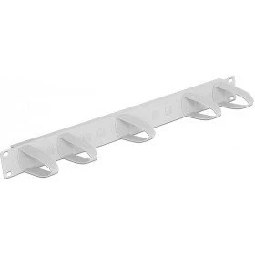 Afbeelding van Delock Universeel kabelbeheer, Accessoires voor serverkasten, Grijs