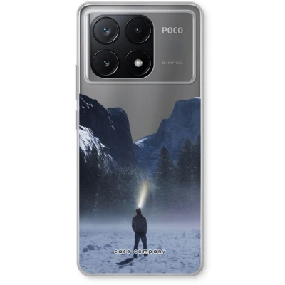 Afbeelding van Case Company® hoesje geschikt voor Xiaomi Poco X6 Pro Wanderlust Soft Cover Telefoonhoesje Bescherming aan alle Kanten en Schermrand