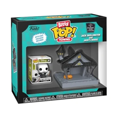 Afbeelding van Funko Bitty Bop Town Jack Skellington And Jack&#039;s House