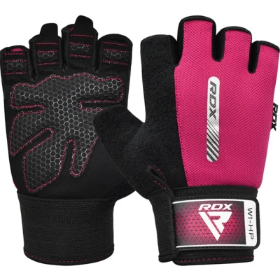 Afbeelding van RDX Sports Fitness Handschoenen W1 Half Finger Roze S