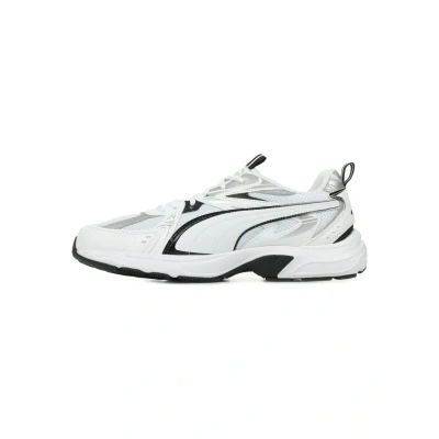 Afbeelding van Puma Sneakers laag, Heren, Maat: 41, White black silver Textiel
