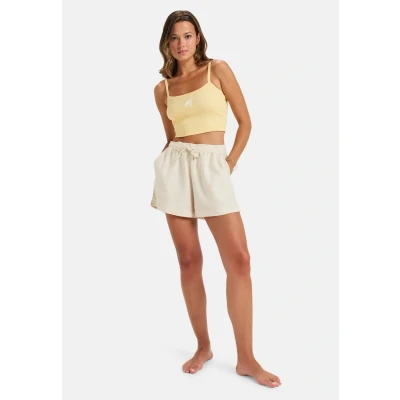 Afbeelding van Roxy Short de plage taille élastique LEKEITIO BREAK MID Femmes Beige M