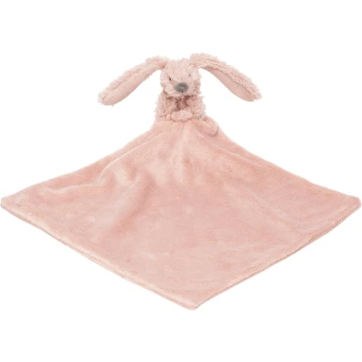 Afbeelding van Happy Horse Mini Konijn Richie met knuffeldoek 28 cm Oudroze Baby cadeau