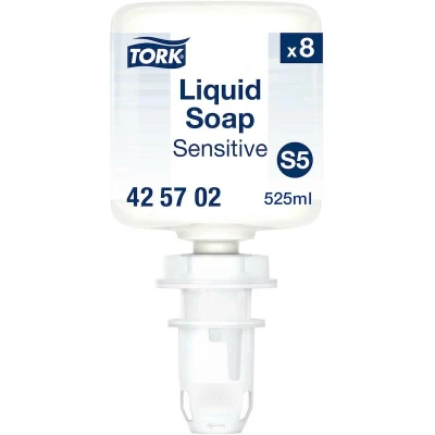 Afbeelding van Tork Mini vloeibare handzeep voor de gevoelige huid S5, hypoallergeen, 1 x 525 ml, 425702