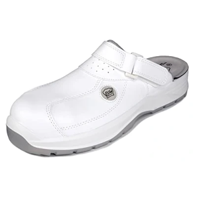 Afbeelding van EuroRoutier E Chef Clogs White, CE EN 20345: 2011 SB A WR SRC, Wit.