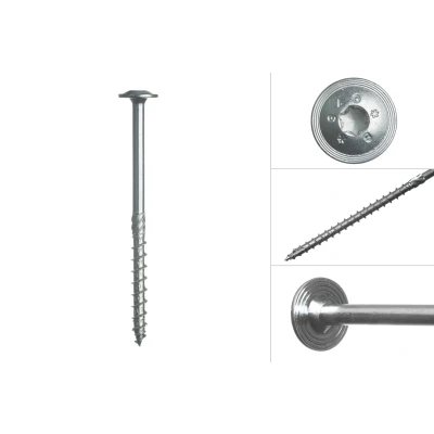 Afbeelding van Wovar Tellerkopschroeven Verzinkt 8.0 x 120 mm Torx Doos 50 Stuks