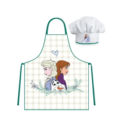 Afbeelding van Frozen Keukenschort voor Kinderen met Koksmuts 5714710014077