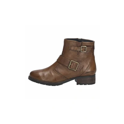 Afbeelding van Josef Seibel KATE Cowboy/Bikerlaarsjes, Dames, Maat: 38, Cognac Leer