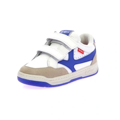Afbeelding van Kickers Babyschoenen voor kinderen, Maat: 34, Bleu Leer