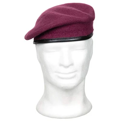 Afbeelding van MFH Commando Baret, bordeauxrood