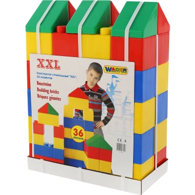 Afbeelding van Cavallino Bouwblokken XXL, 36dlg.