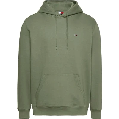 Image de Tommy Jeans Sweat à capuche pour homme, Vert (Aruba Green), S