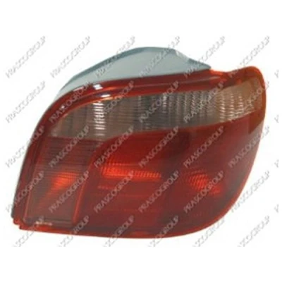 Afbeelding van PRASCO TY3204053 Achterlicht rechts Wit / Rood Met lamphouder