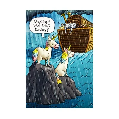 Afbeelding van Hallmark The Studio Grappige verjaardagskaart met cartoon motief