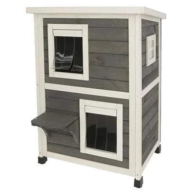Afbeelding van Kerbl Kattenhuis Family 57x55x80cm