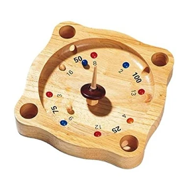 Image de Roulette tyrolienne, Jeu de plateau en bois Goki