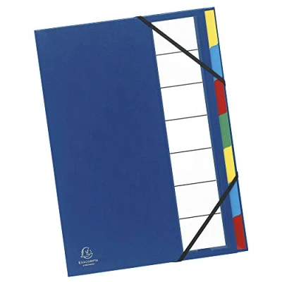 Image de Trieur Exacompta Rigide Ordonator 7 Compartiments assortis