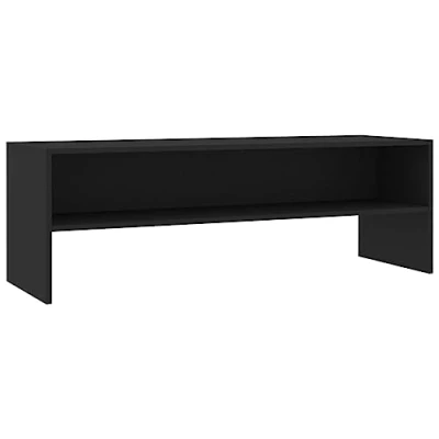 Afbeelding van vidaXL TV kast, zwart, 120 x 40 cm, bewerkt hout