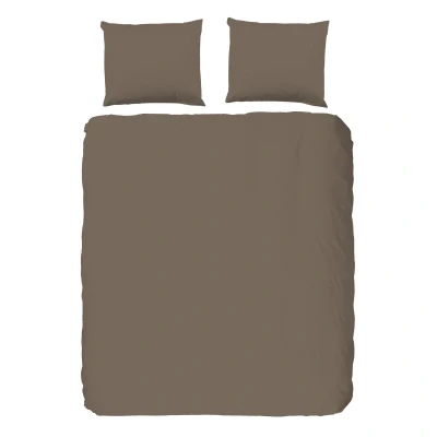 Afbeelding van Pure Dekbedovertrek &quot;uni dessin&quot; Petrol (140x200/220 cm) Microfiber