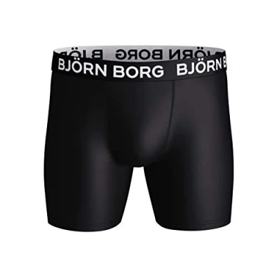 Afbeelding van Björn Borg Solids Shorts Onderbroeken, Heren, Maat: XL, Black beauty