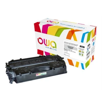 Image de OWA haute capacité noir remanufacturé cartouche de toner (alternative for: HP 05X, Canon 3480B002)