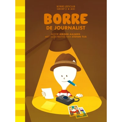 Afbeelding van de Gestreepte Boekjes Borre journalist