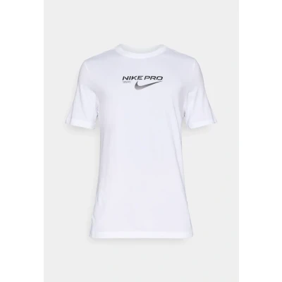 Afbeelding van Nike Pro Training Sportshirt Heren Wit S