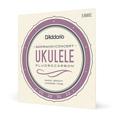 Afbeelding van D&#039;Addario Ukulele Strings EJ99SC Sopran Carbon Snaren