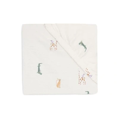 Image de Jollein Drap housse en jersey Pour berceau Jungle Jambo 40/50 x 80/90 cm 100% coton Certifié Oeko TEX