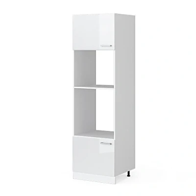Afbeelding van Vicco Magnetronkast R Line, Wit/Wit, 60 cm