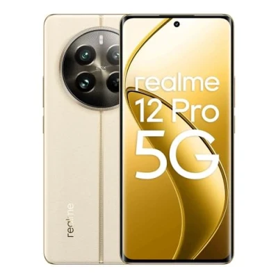 Afbeelding van realme 12 Pro 5G Smartphone, 8 + 256 GB, Sony Portret camera, 2x optische zoom, IMX882 OIS 6,7 inch 120 Hz gebogen visiescherm, Supervooc 67 W lading, massieve 5000 mAh batterij, beige
