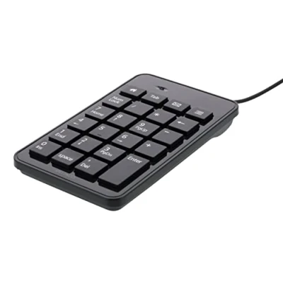Afbeelding van Deltaco TB 120 Numpad 23 Toetsen Bedraad Mediatoetsen USB Zwart