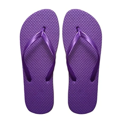 Afbeelding van SUGAR ISLAND® Dames zomer strand flip flop slippers zwembad schoenen, Paars.