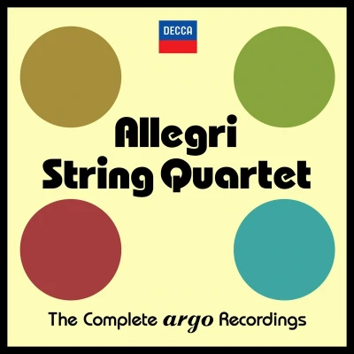 Afbeelding van Allegri String Quartet Quartet: Decca Recordings Cd