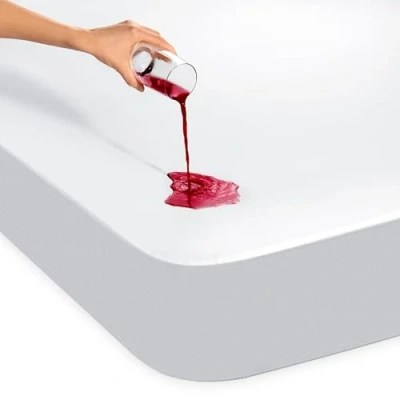 Afbeelding van Dreamzie matrasbeschermer, 120 x 200 cm, waterdicht en duurzaam, optimale ademende bescherming