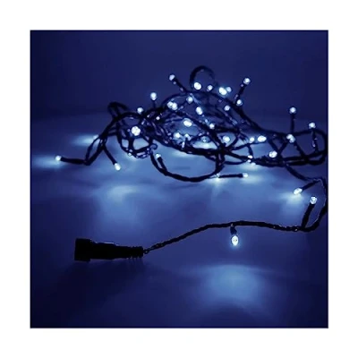 Afbeelding van LED lichtkrans EDM Blauw (4 m)