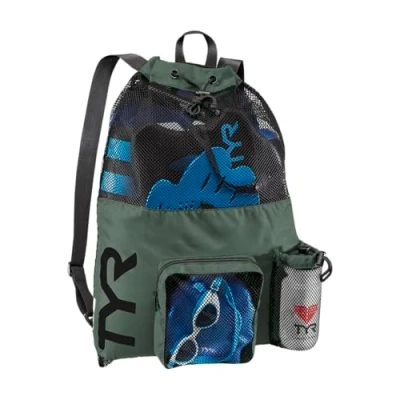 Afbeelding van Mesh Bag TYR Big Mummy SAGE, Salie