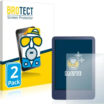 Afbeelding van BROTECT Screenprotector voor Amazon Kindle Reader 2022 Folie Beschermfolie matte (2 Stuks)