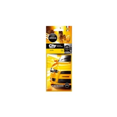 Afbeelding van AROMA CAR City Card A92669 Luchtverfrisser Blisterverpaking