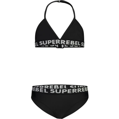 Afbeelding van SuperRebel Isla triangle bikini Black Maat 164