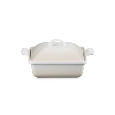 Afbeelding van Le Creuset Ovenschaal Vierkant Met Deksel Meringue 23 cm
