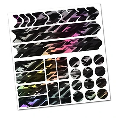 Afbeelding van AlphaShield Framebescherming voor fiets, aluminium, carbon, MTB/BMX, lakbescherming, R159, R161 (20 Future hologram)