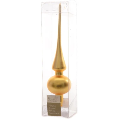 Afbeelding van Piek glas mat 260 mm licht goud KSD