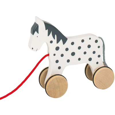 Afbeelding van Goki Houten Trekdier Paard