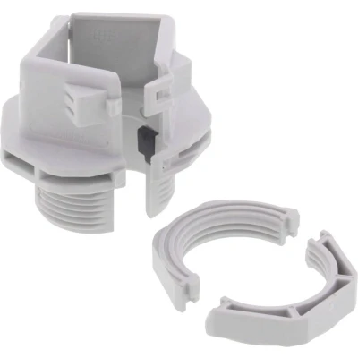 Afbeelding van Wiska 10108665 Wartel M32 Polyamide Grijs wit (RAL 7035) 1 stuk(s)