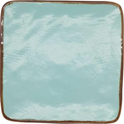 Afbeelding van Vivi Oggi Streetfood Tapas bordje Turquoise 11.5cm * 1 Street Food Plate