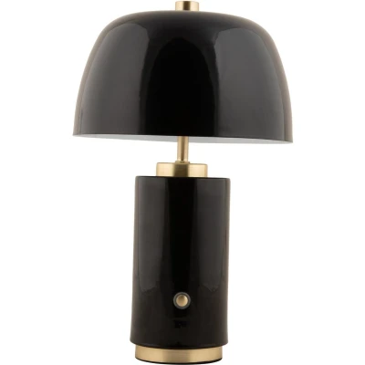Afbeelding van Leitmotiv Tafellamp Freya LED Zwart