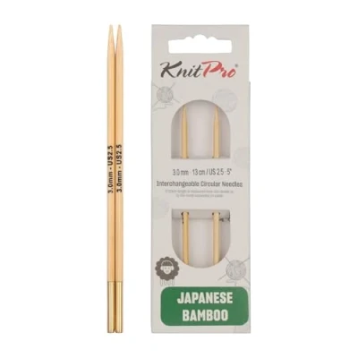 Afbeelding van KnitPro Bamboe verwisselbare breipunten 3.00mm 3st