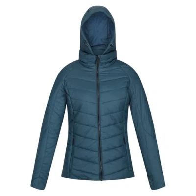 Afbeelding van De Regatta Voltera Loft Iii Wandeljas Dames Verwarmd Waterafstotend Groen Blauw